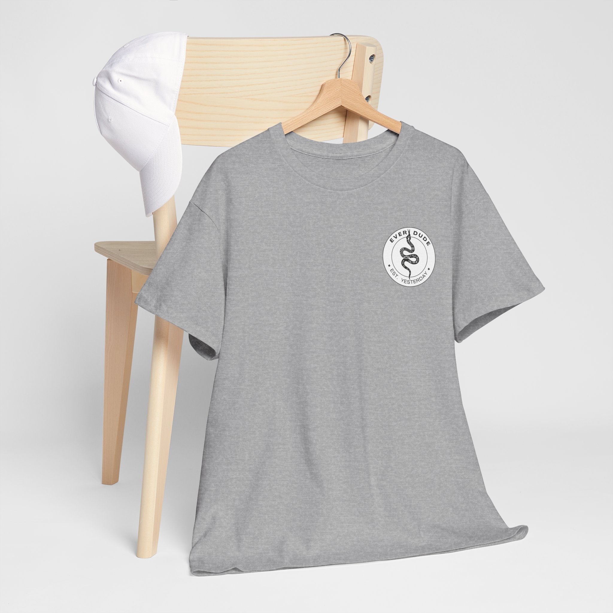 Phoenix & Crane Tattoo Tee — Vintage Japanese Bird Graphic T-Shirt