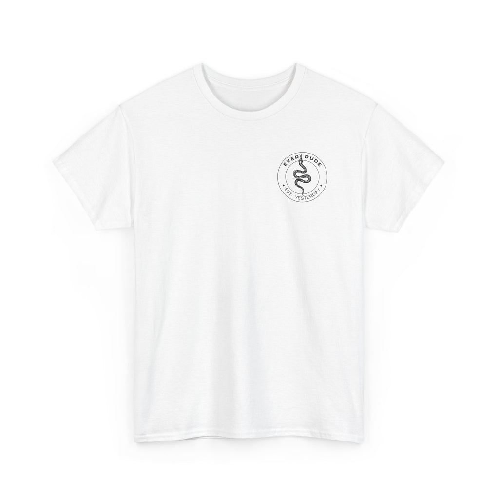 Phoenix & Crane Tattoo Tee — Vintage Japanese Bird Graphic T-Shirt