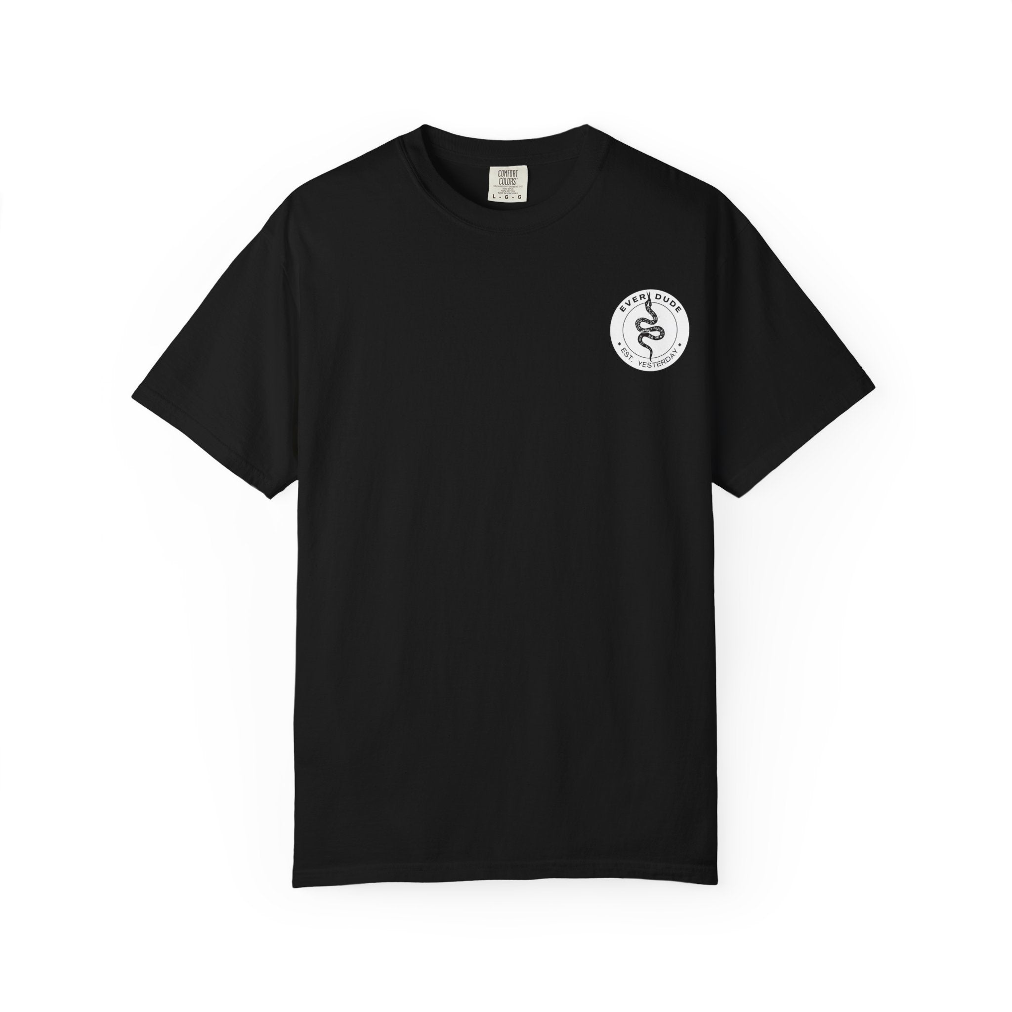 Snake Logo T-Shirt — "Every Dude" Graphic Tee