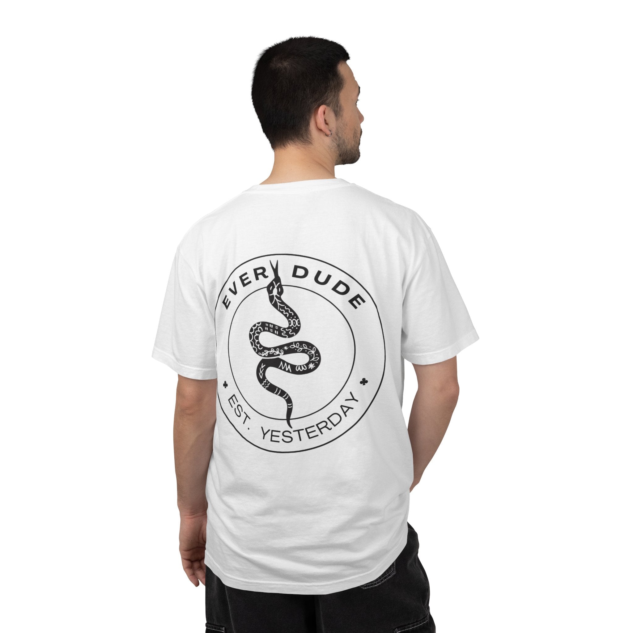 Snake Logo T-Shirt — "Every Dude" Graphic Tee