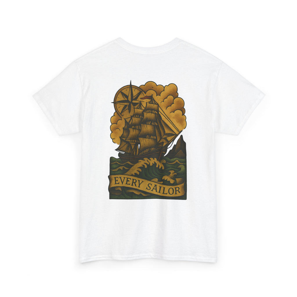 Sailor Tattoo Tee — “Every Sailor” Graphic T-Shirt