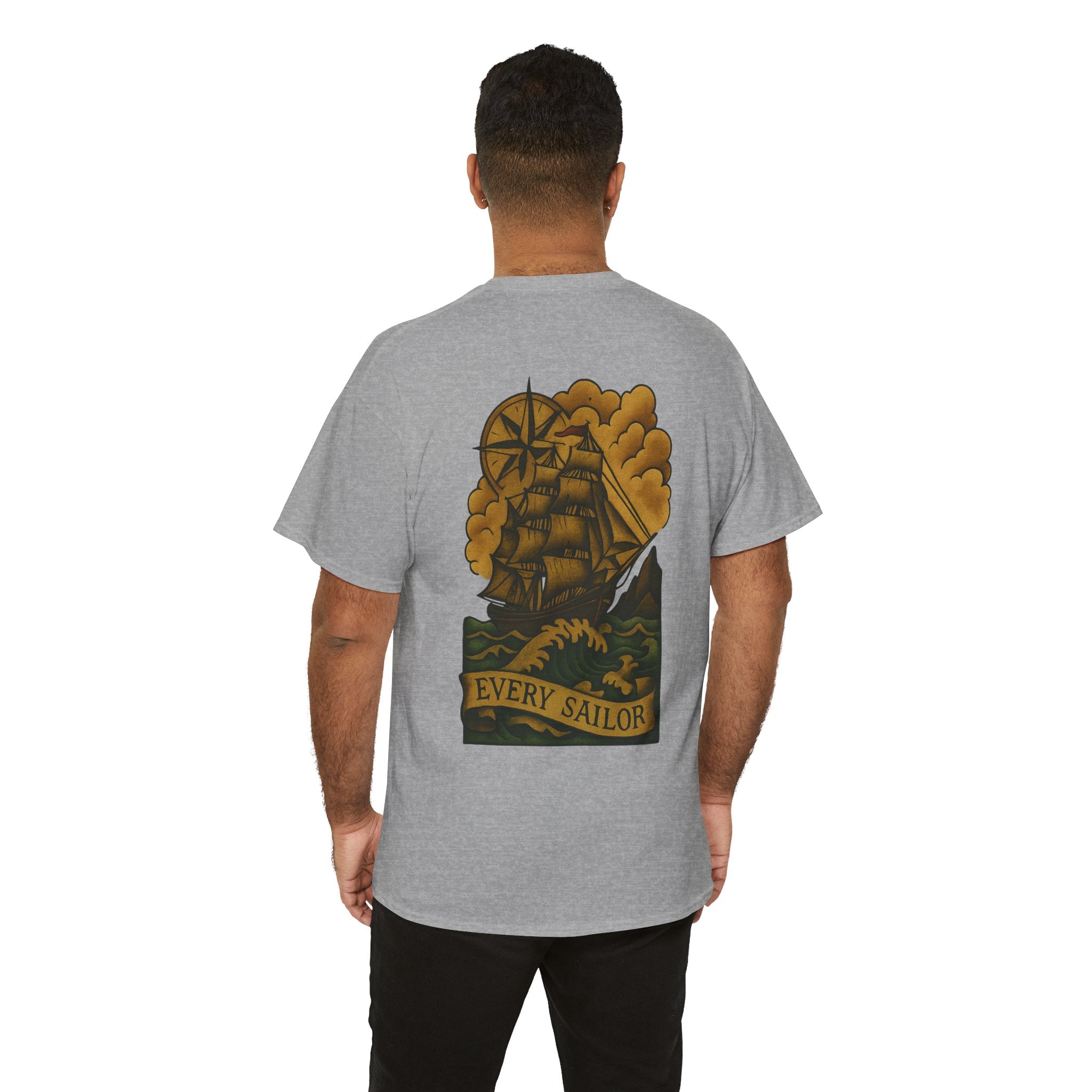 Sailor Tattoo Tee — “Every Sailor” Graphic T-Shirt