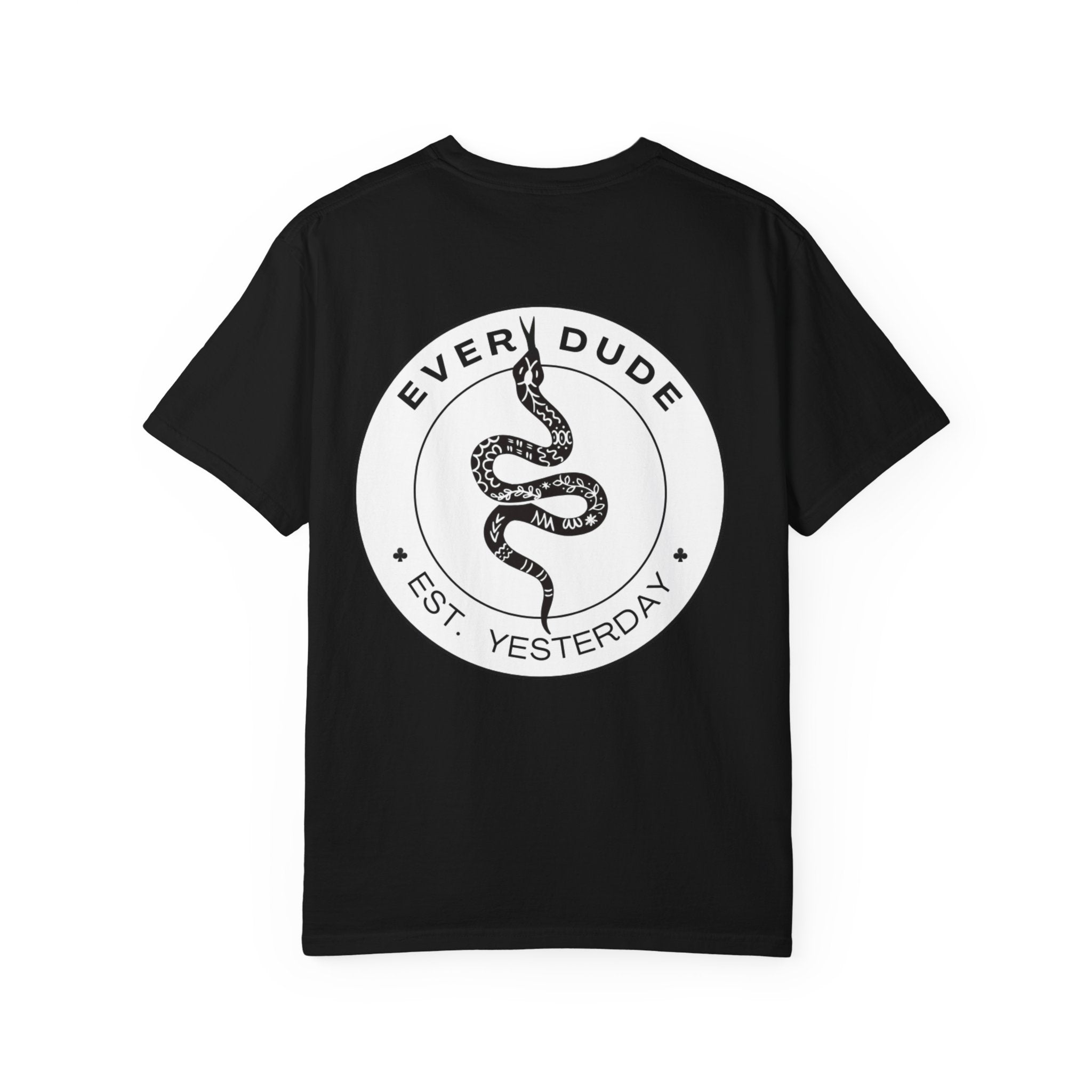 Snake Logo T-Shirt — "Every Dude" Graphic Tee