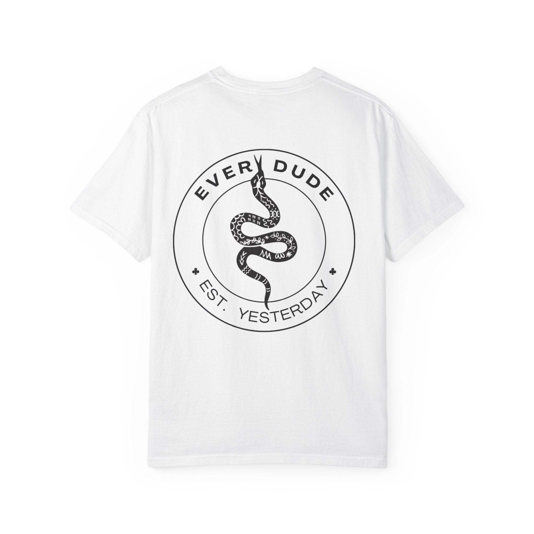 Snake Logo T-Shirt — "Every Dude" Graphic Tee