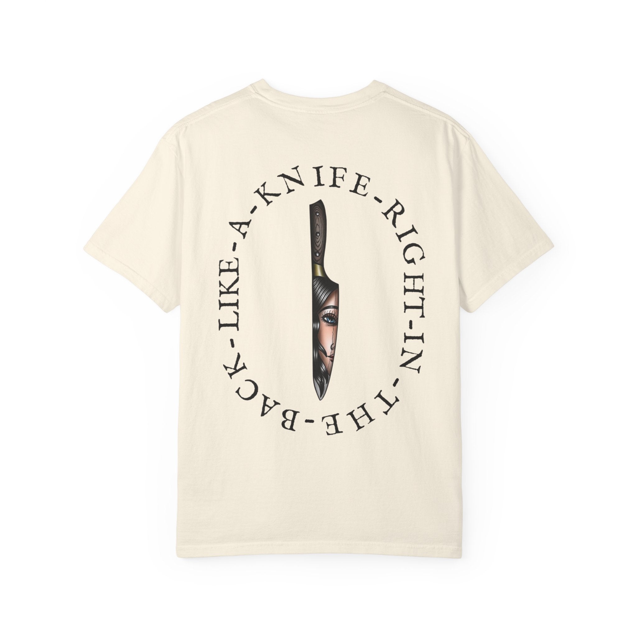 Knife-Back Graphic T-Shirt